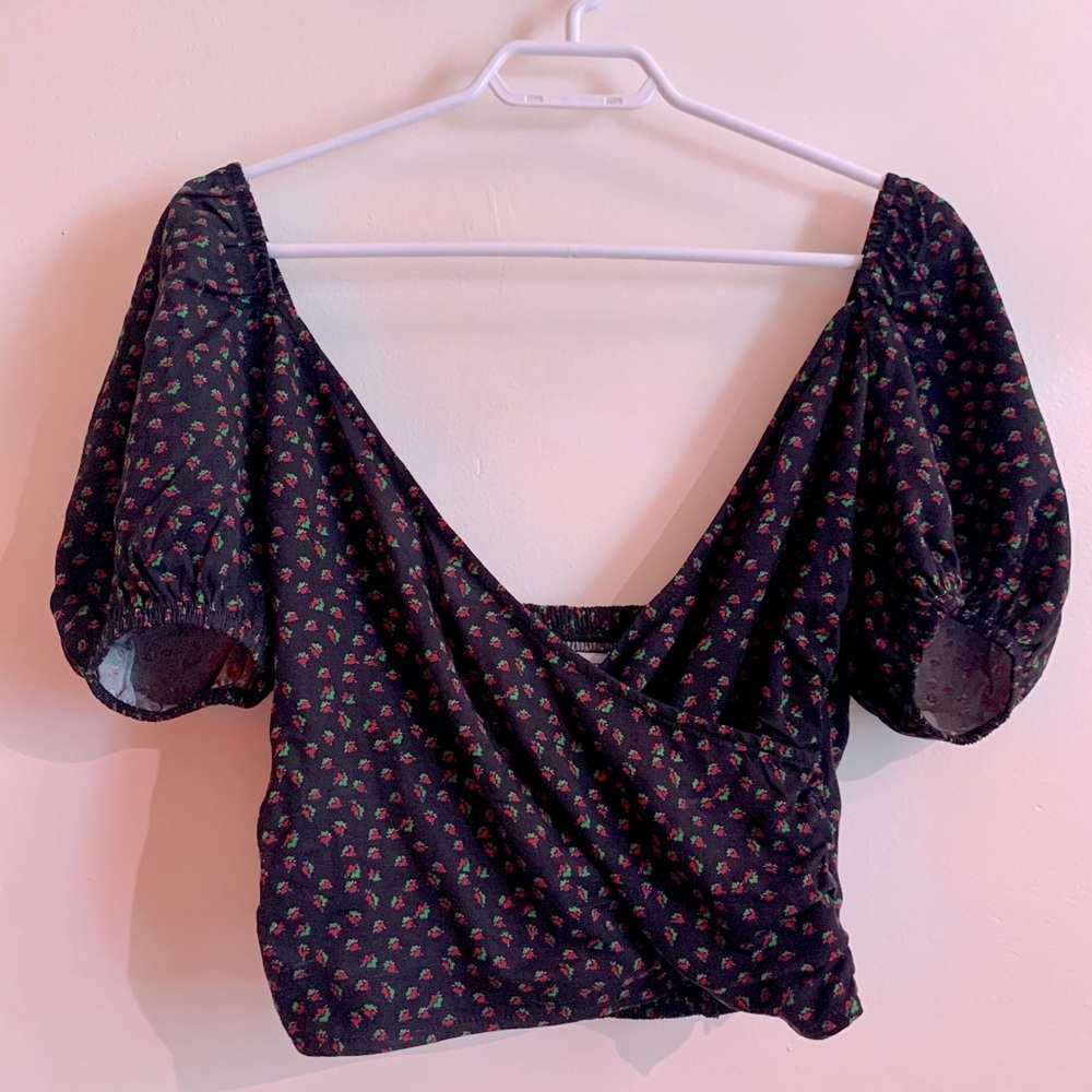 NWT Floral crop top from Urban Outfitters